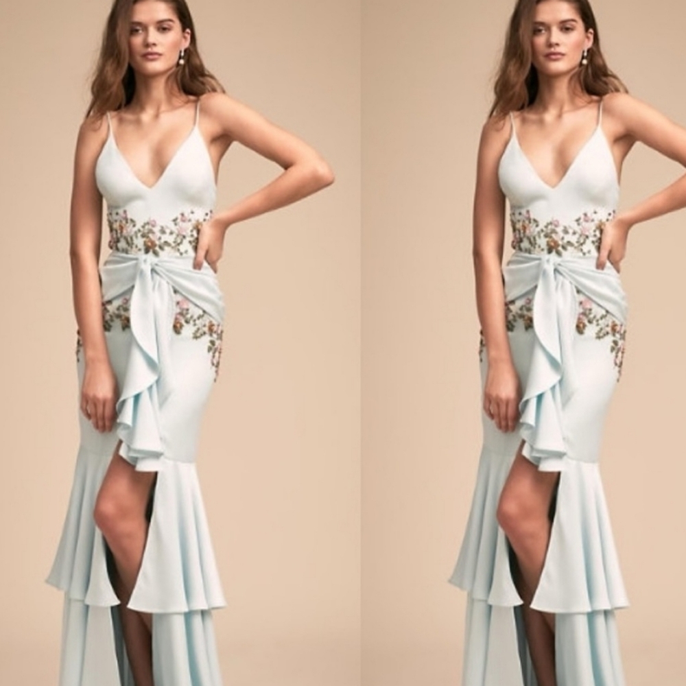 NEW WITH TAG PatBo Pamina Dress Long Beaded Gown Formal